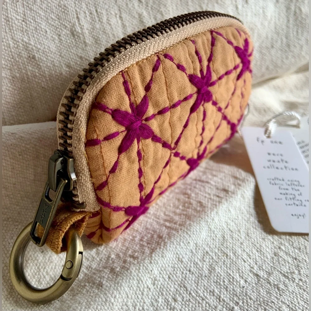 Free People ~ One Upcycled Mini Wallet ~ NWT* - Picture 2 of 14